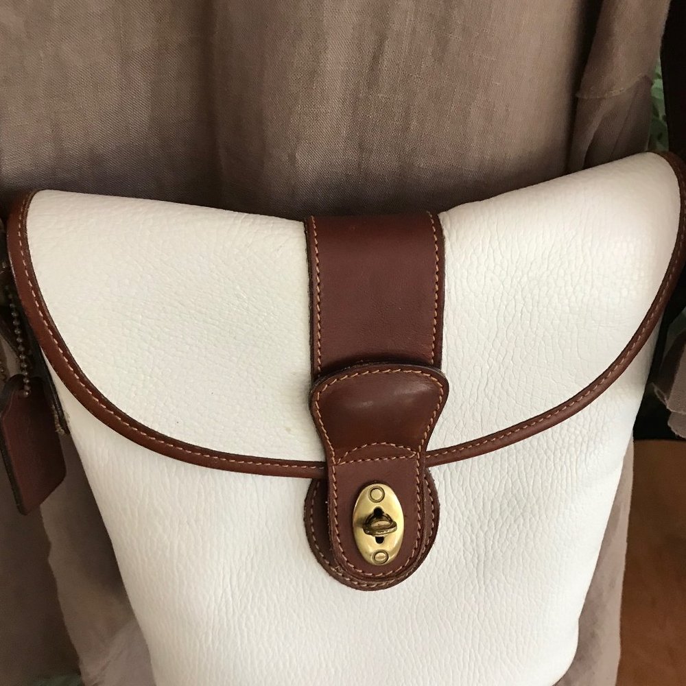 Coach Saddle Bag Purse With Matching Wallet